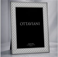 Cadre Ottaviani in Bilaminé argent  1040